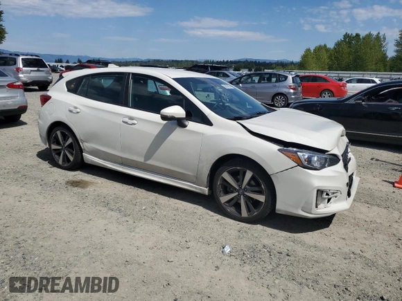 2019 Subaru Impreza Special Sports с VIN 4S3GTAJ68K1724448, выставлен на аукционе Copart как лот 55529695 с пробегом 80 257 миль миль и Списание • Salvage title. История ставок и продаж доступна на DreamBid. Изображение 4.