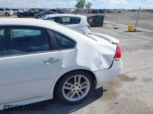 2016 Chevrolet Impala LTZ with VIN 2G1WC5E36G1103156, listed as a IAAI auction lot 42253613 with 170,000 mi miles and . Bid and sale history available at DreamBid. Image 19.