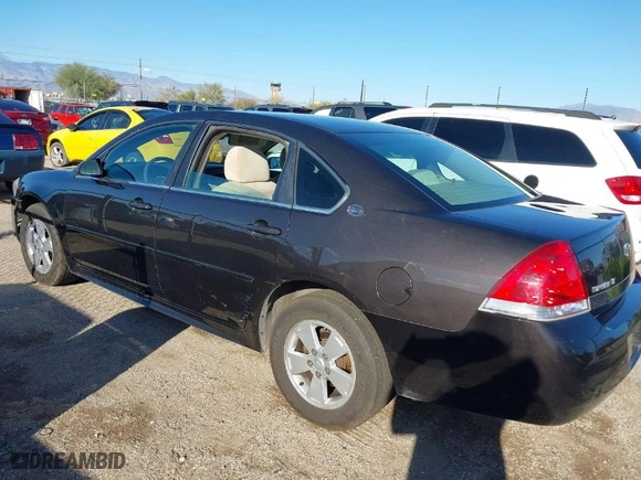 2009 Chevrolet Impala 3.5L LT with VIN 2G1WT57K091261340, listed as a IAAI auction lot 41778853 with NaN miles. Bid and sale history available at carsss.com. Image 3.
