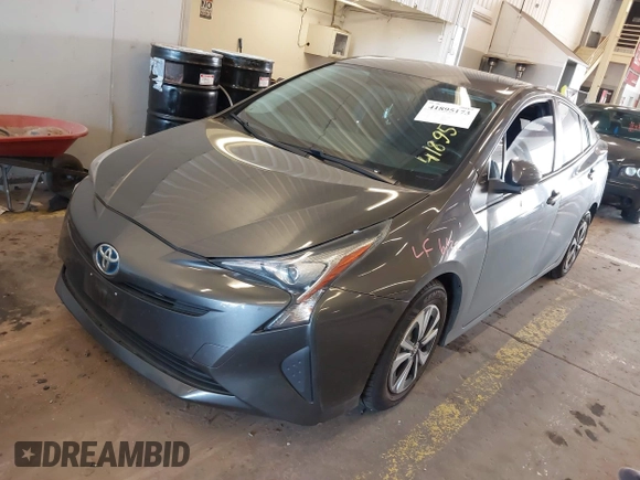 2016 Toyota Prius Two with VIN JTDKBRFU1G3512022, listed as a IAAI auction lot 41895173 with 105,844 mi miles. Bid and sale history available at carsss.com. Image 2.