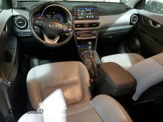 2019 Hyundai Kona Ultimate with VIN KM8K5CA50KU390434, listed as a Copart auction lot 41604145 with 74,743 mi miles and Salvage Title. Bid and sale history available at carsss.com. Image 8.