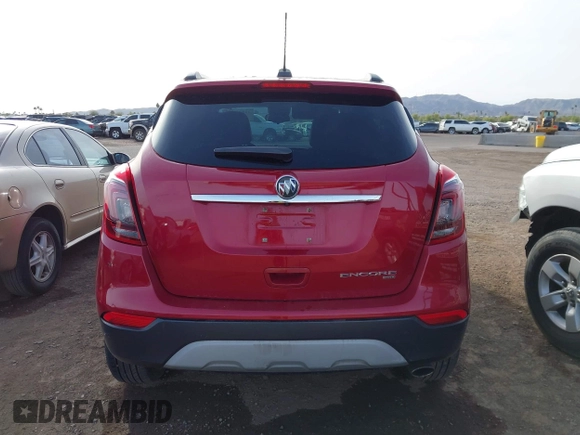 2019 Buick Encore Preferred with VIN KL4CJESBXKB829956, listed as a IAAI auction lot 41859417 with 33,540 mi miles. Bid and sale history available at carsss.com. Image 16.