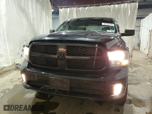 2018 Ram 1500 Express with VIN 1C6RR7FT9JS351039, listed as a Copart auction lot 42169795 with 131,168 mi miles and Salvage Title. Bid and sale history available at carsss.com. Image 5.
