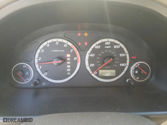 2005 Honda CR-V LX with VIN JHLRD78585C053798, listed as a Copart auction lot 50341005 with 200,839 mi miles and Salvage Title. Bid and sale history available at carsss.com. Image 9.