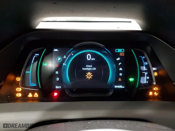 2020 Hyundai Ioniq Plug-In Hybrid Limited with VIN KMHCX5LD0LU214886, listed as a Copart auction lot 42805655 with NaN miles and Salvage Title. Bid and sale history available at carsss.com. Image 9.