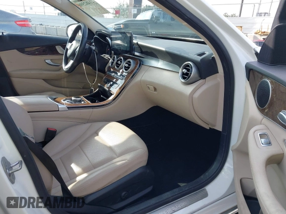 2017 Mercedes-Benz C 300 with VIN 55SWF4JB6HU210940, listed as a IAAI auction lot 41482598 with 101,135 mi miles and . Bid and sale history available at DreamBid. Image 5.