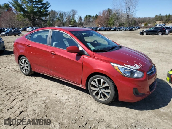 2017 Hyundai Accent SE with VIN KMHCT4AE5HU362198, listed as a Copart auction lot 51893095 with 144,749 mi miles and Salvage Title. Bid and sale history available at carsss.com. Image 4.