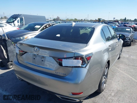2017 Lexus GS with VIN JTHBA1BL5HA004746, listed as a IAAI auction lot 41756281 with 125,946 mi miles. Bid and sale history available at carsss.com. Image 4.