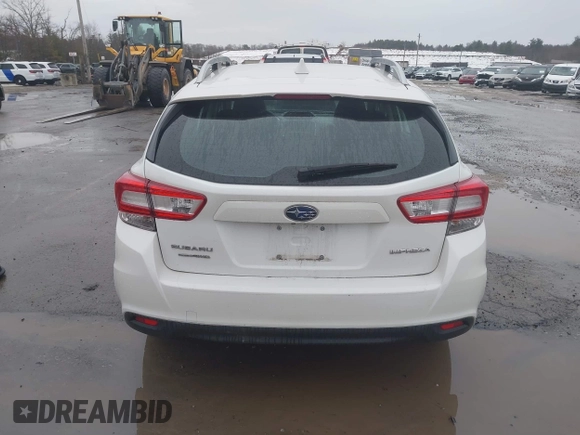 2018 Subaru Impreza Premium with VIN 4S3GTAB61J3729332, listed as a IAAI auction lot 41696550 with 85,035 mi miles. Bid and sale history available at carsss.com. Image 17.