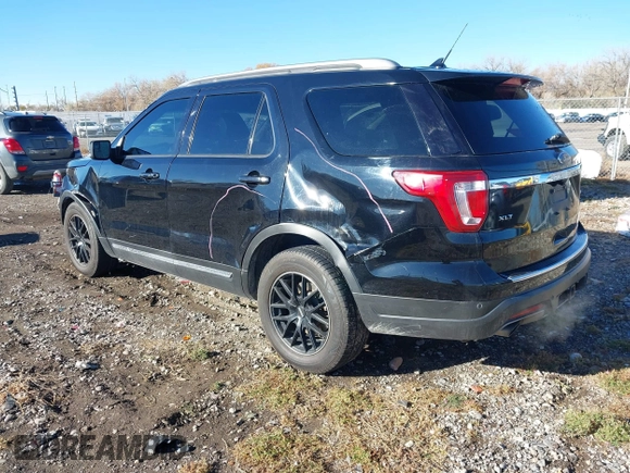 2018 Ford Explorer XLT with VIN 1FM5K8DH2JGB60688, listed as a IAAI auction lot 40850681 with 182,296 mi miles and . Bid and sale history available at DreamBid. Image 3.