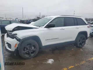2024 Jeep Grand Cherokee Altitude с VIN 1C4RJHAG7R8934489, выставлен на аукционе Copart как лот 52749025 с пробегом 25 696 миль миль и Списание • Salvage title. История ставок и продаж доступна на DreamBid. Изображение 1.