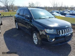 2014 Jeep Compass Sport with VIN 1C4NJDBB4ED503717, listed as a IAAI auction lot 41944003 with 177,134 mi miles. Bid and sale history available at carsss.com. Image 1.