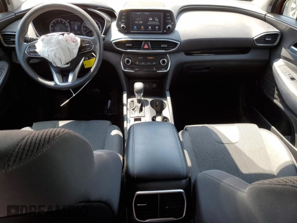 2019 Hyundai Santa Fe SE with VIN 5NMS23AD9KH017324, listed as a Copart auction lot 53665165 with 120,032 mi miles and Salvage title. Bid and sale history available at DreamBid. Image 8.