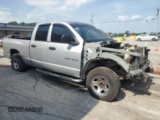 2004 Dodge 1500 SLT with VIN 1D7HA18N84J294338, listed as a Copart auction lot 55164665 with 183,820 mi miles and Clean Title. Bid and sale history available at carsss.com. Image 4.