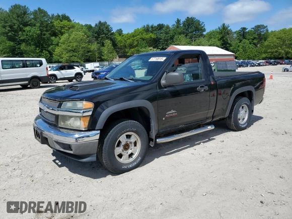 2006 Chevrolet Colorado 1LT z VIN 1GCDT146268223275, wystawiony jako Copart lot #57710815 z przebiegiem 83 318 mil mil oraz Czysty tytuł • Clean title. Historia ofert i sprzedaży dostępna na DreamBid. Obrazek 1.
