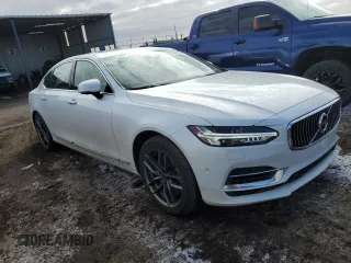 2018 Volvo S90 Inscription with VIN LVYBC0AL0JP024003, listed as a Copart auction lot 46410805 with 103,393 mi miles and Salvage Title. Bid and sale history available at carsss.com. Image 4.