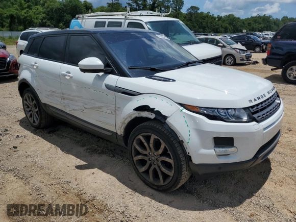 2015 Land Rover Range Rover Evoque Pure Premium with VIN SALVR2BG9FH075073, listed as a Copart auction lot 59668845 with 122,906 mi miles and Salvage title. Bid and sale history available at DreamBid. Image 4.