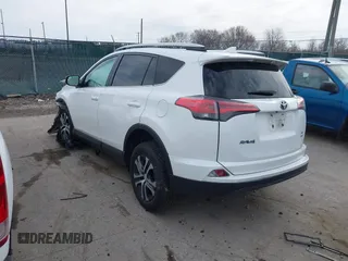 2016 Toyota RAV4 LE with VIN 2T3BFREV5GW532527, listed as a IAAI auction lot 41821876 with 37,577 mi miles and . Bid and sale history available at carsss.com. Image 3.