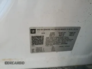 2020 GMC Terrain SLE with VIN 3GKALMEV1LL204468, listed as a Copart auction lot 59158535 with 77,942 mi miles and Salvage title. Bid and sale history available at DreamBid. Image 12.