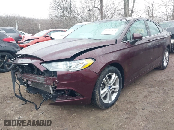 2018 Ford Fusion SE with VIN 3FA6P0H72JR202854, listed as a IAAI auction lot 41571355 with 88,182 mi miles. Bid and sale history available at carsss.com. Image 6.