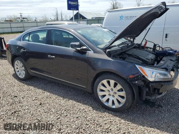 2014 Buick LaCrosse Leather with VIN 1G4GC5G38EF130286, listed as a Copart auction lot 54661645 with 77,278 mi miles and Salvage title. Bid and sale history available at DreamBid. Image 4.