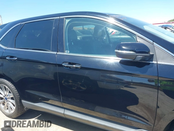 2017 Ford Edge Titanium z VIN 2FMPK4K93HBB52484, wystawiony jako IAAI lot #42533961 z przebiegiem 75 193 mil mil oraz . Historia ofert i sprzedaży dostępna na DreamBid. Obrazek 13.