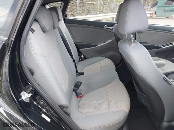 2013 Hyundai Accent GL with VIN KMHCT5AE9DU084356, listed as a IAAI auction lot 41817130 with 114,455 mi miles. Bid and sale history available at carsss.com. Image 8.