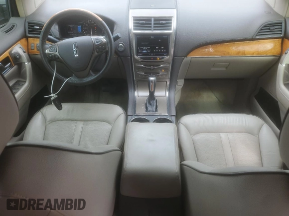 2014 Lincoln MKX with VIN 2LMDJ6JK3EBL07783, listed as a Copart auction lot 53262235 with 57,923 mi miles and Salvage Title. Bid and sale history available at DreamBid. Image 8.