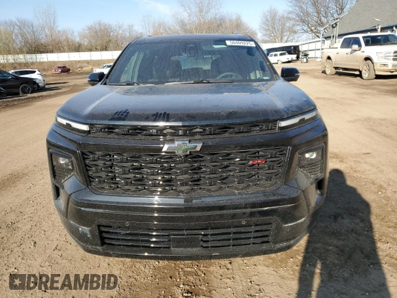 2024 Chevrolet Traverse AWD RS z VIN 1GNEVLKS9RJ166541, wystawiony jako Copart lot #50409225 z przebiegiem 8 356 mil mil oraz Szkoda całkowita • Salvage title. Historia ofert i sprzedaży dostępna na DreamBid. Obrazek 5.