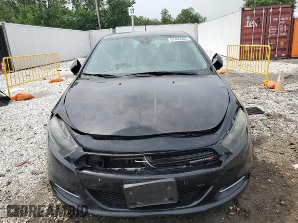 2015 Dodge Dart SXT with VIN 1C3CDFBBXFD309354, listed as a Copart auction lot 57439585 with 139,064 mi miles and Salvage title. Bid and sale history available at DreamBid. Image 5.
