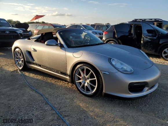 2012 Porsche Boxster S with VIN WP0CB2A81CS745193, listed as a Copart auction lot 73780314 with 27,391 mi miles and Salvage Title. Bid and sale history available at carsss.com. Image 4.