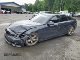 2019 BMW 4 Series 440i xDrive with VIN WBA4J7C52KBM76463, listed as a Copart auction lot 66248394 with 87,893 mi miles and Salvage Title. Bid and sale history available at carsss.com. Image 1.