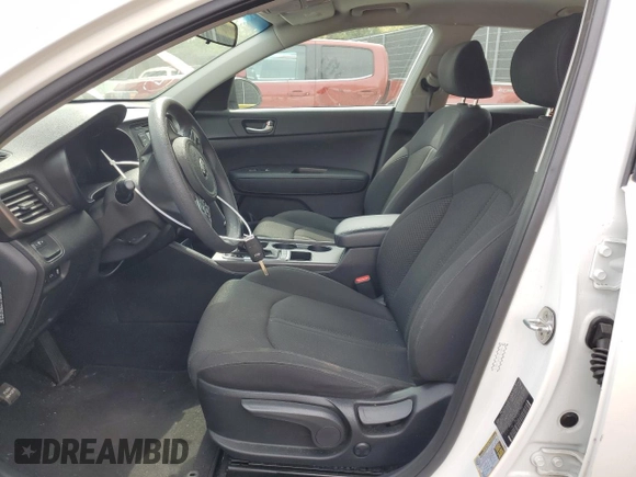 2017 Kia Optima LX with VIN KNAGT4L39H5146413, listed as a Copart auction lot 52831075 with 50,668 mi miles and Salvage Title. Bid and sale history available at carsss.com. Image 7.