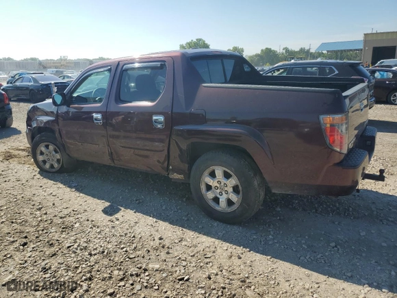 2008 Honda Ridgeline RTL with VIN 2HJYK16568H538811, listed as a Copart auction lot 65467294 with 270,974 mi miles and Salvage Title. Bid and sale history available at carsss.com. Image 2.