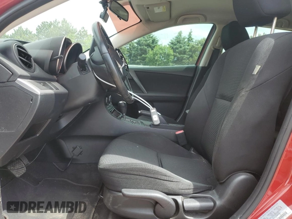 2013 Mazda 3 i Touring with VIN JM1BL1L76D1729182, listed as a Copart auction lot 58154175 with 168,378 mi miles and Salvage title. Bid and sale history available at DreamBid. Image 7.