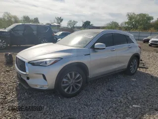 2021 Infiniti QX50 Luxe с VIN 3PCAJ5BA9MF106345, выставлен на аукционе Copart как лот 56383605 с пробегом 40 815 миль миль и Списание • Salvage title. История ставок и продаж доступна на DreamBid. Изображение 1.