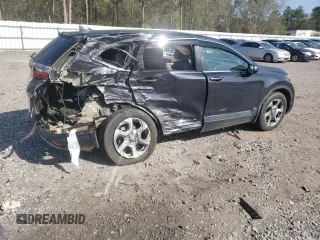 2017 Honda CR-V EX-L with VIN 2HKRW2H86HH644242, listed as a Copart auction lot 50571315 with 92,764 mi miles and Salvage Title. Bid and sale history available at carsss.com. Image 3.