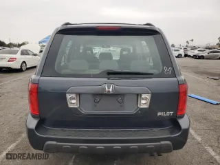 2005 Honda Pilot LX with VIN 2HKYF18125H505956, listed as a Copart auction lot 49728655 with 275,696 mi miles and Salvage Title. Bid and sale history available at carsss.com. Image 6.
