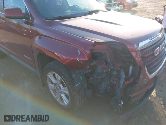 2017 GMC Terrain SLE with VIN 2GKFLSEK2H6176045, listed as a IAAI auction lot 41292556 with 107,321 mi miles. Bid and sale history available at carsss.com. Image 17.