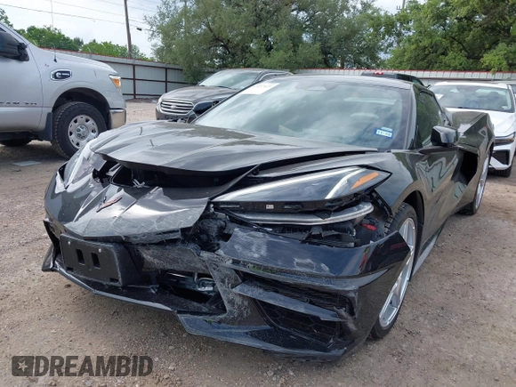 2025 Chevrolet Corvette 3LT with VIN 1G1YC3D47S5106663, listed as a IAAI auction lot 42137423 with 2,792 mi miles. Bid and sale history available at carsss.com. Image 6.