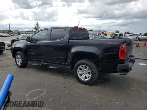 2021 Chevrolet Colorado 2WD LT with VIN 1GCGSCEN4M1100584, listed as a Copart auction lot 64683295 with 42,772 mi miles and Clean title. Bid and sale history available at DreamBid. Image 2.