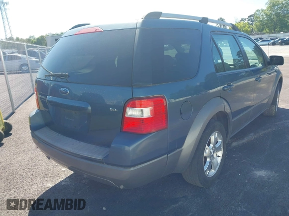 2005 Ford Freestyle SEL z VIN 1FMDK02105GA06621, wystawiony jako IAAI lot #42008979 z przebiegiem 230 861 mil mil oraz . Historia ofert i sprzedaży dostępna na DreamBid. Obrazek 4.