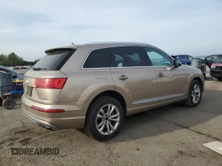 2018 Audi Q7 Premium with VIN WA1AHAF70JD025685, listed as a Copart auction lot 54544195 with 63,801 mi miles and Salvage title. Bid and sale history available at DreamBid. Image 3.