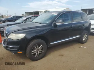 2008 Volkswagen Touareg V6 with VIN WVGBE77L88D028910, listed as a Copart auction lot 62777165 with 150,287 mi miles and Salvage title. Bid and sale history available at DreamBid. Image 1.