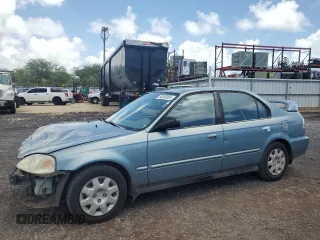 2000 Honda Civic VP z VIN 2HGEJ661XYH589010, wystawiony jako Copart lot #54393055 z przebiegiem 163 724 mil mil oraz Szkoda całkowita • Salvage title. Historia ofert i sprzedaży dostępna na DreamBid. Obrazek 1.