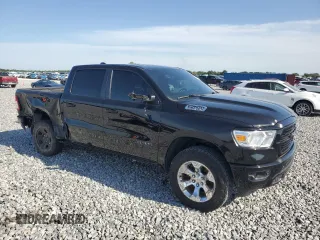 2019 Ram 1500 Big Horn with VIN 1C6SRFFT3KN650053, listed as a Copart auction lot 63852325 with 62,247 mi miles and Salvage title. Bid and sale history available at DreamBid. Image 4.