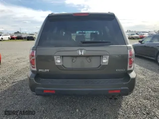 2006 Honda Pilot EX-L with VIN 5FNYF18536B003542, listed as a Copart auction lot 46102145 with 185,657 mi miles and Salvage Title. Bid and sale history available at carsss.com. Image 6.
