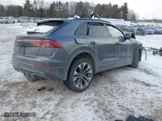 2024 Audi Q8 Prestige with VIN WA1FVBF15RD012359, listed as a IAAI auction lot 41270812 with 17 mi miles. Bid and sale history available at carsss.com. Image 4.