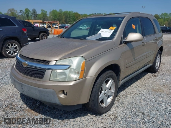 2006 Chevrolet Equinox LT with VIN 2CNDL73F966100000, listed as a IAAI auction lot 41931962 with 173,170 mi miles. Bid and sale history available at carsss.com. Image 2.