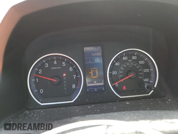 2011 Honda CR-V LX with VIN 5J6RE4H35BL086142, listed as a Copart auction lot 52158195 with 142,986 mi miles and Salvage Title. Bid and sale history available at carsss.com. Image 9.